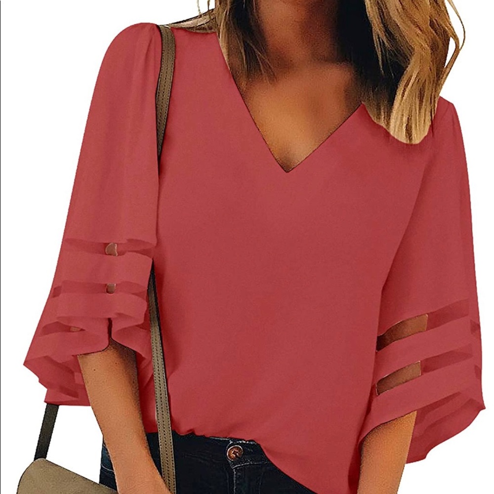 Maroon Blouse